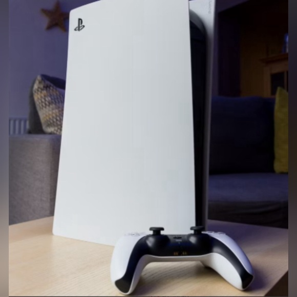 It is white